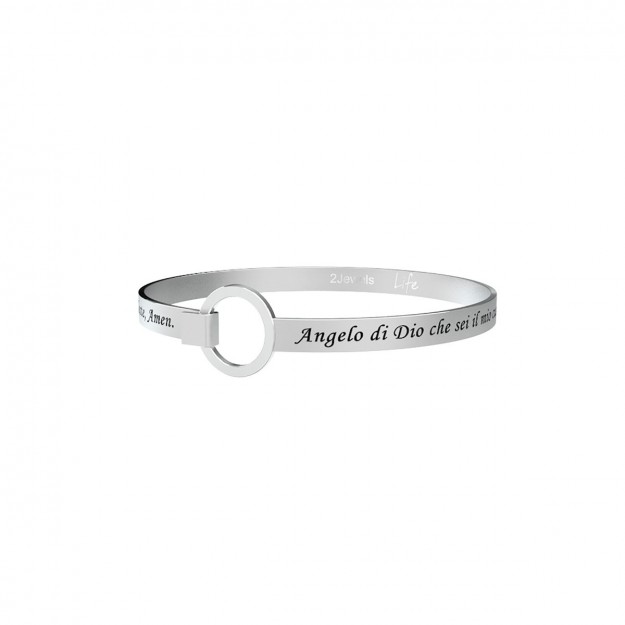 Bracciale Tamashii In Diaspro Picasso - Pietre Naturali 8mm, Unisex, Benedetto Dai Monaci Tibetani